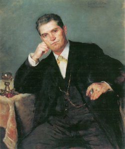 Portrait of Father Franz Heinrich Corinth by Lovis Corinth